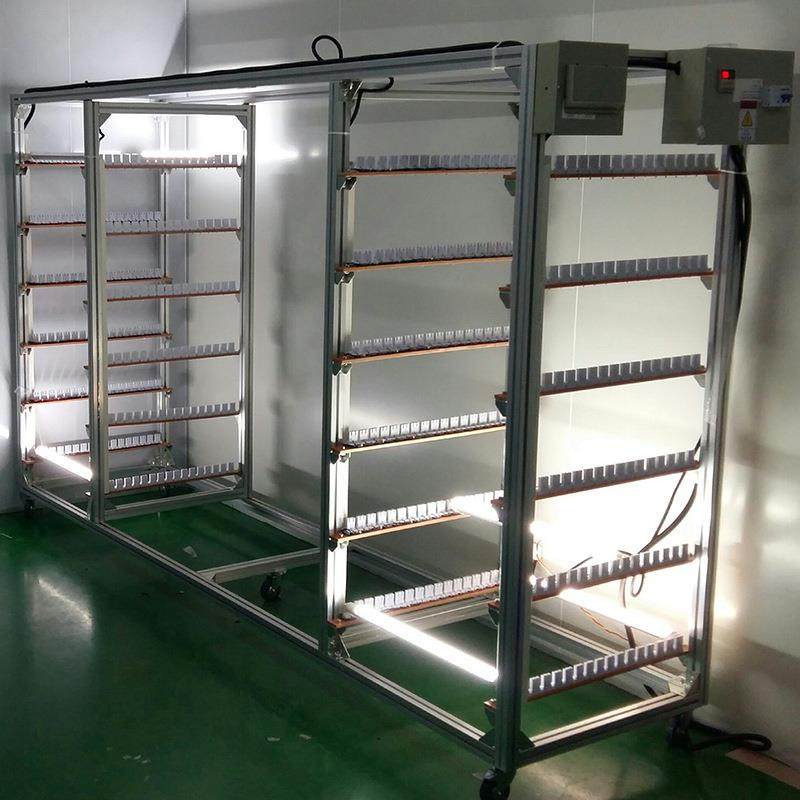 T8灯管老化架日光灯老化架LED灯管老化架工厂老化架伸缩双端供电