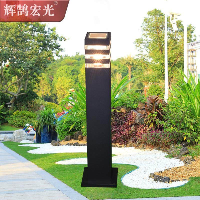 草坪灯地插户外防水草地景观落地庭院灯花园路灯方形铝材3层透光,家装灯饰光源,草坪灯,淘宝优惠券,粉丝福利购,淘宝优惠卷