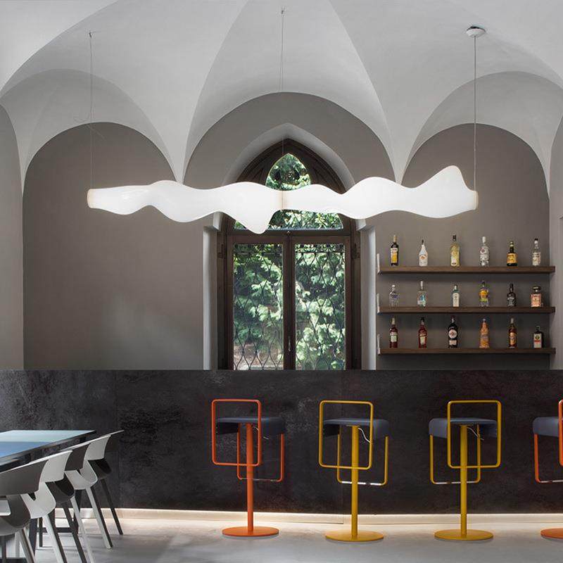 设计师现代简约餐厅吊灯书房吧台长条展厅美容院工作室个性灯具,家装灯饰光源,智能吊灯,淘宝优惠券,粉丝福利购,淘宝优惠卷