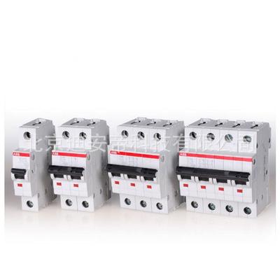 S203-C1 ABB小微断C特性S200系列微型断路器 3P 1A 10113649