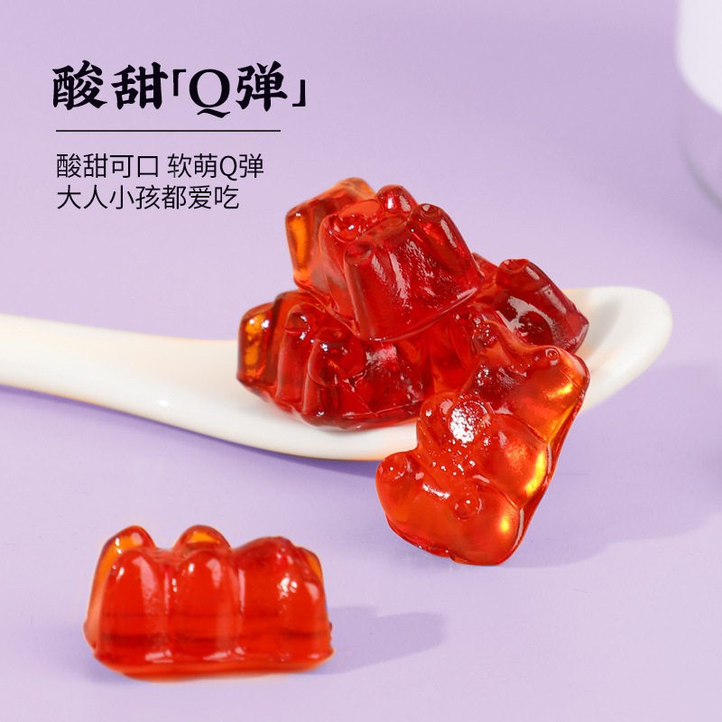南京同仁堂AWOH蓝叶黄素酯A软糖60莓g儿童D学生糖官网正品官方旗