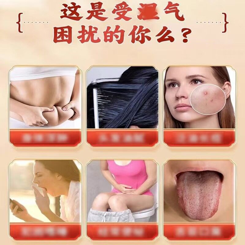 遗伏茯湿膏薏茯君苓芡实赤小豆舌苔湿去四子汤祛仁湿官方QBI非正