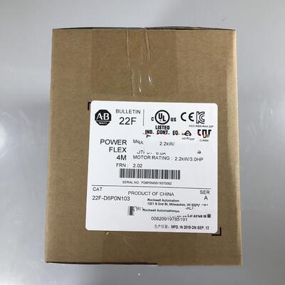 AB 罗克韦尔变频器 22F-D6P0N103 2.2KW 3.0HP