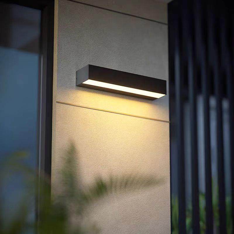 LED户外壁灯墙壁防水长条灯庭院围墙外墙灯店面门口广告牌洗墙灯,家装灯饰光源,户外壁灯,淘宝优惠券,粉丝福利购,淘宝优惠卷