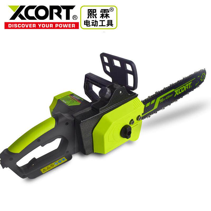 XCORT跨境16寸电链锯 电链锯6寸家用木工电锯电动伐木锯链条锯条