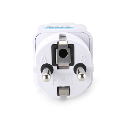 1pcs Universal EU Plug Adapter AU UK US To EU Euro AC Travel