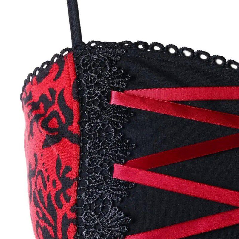 50% Dropshipping!!Fashion Retro Women Gothic Style Lace Laye