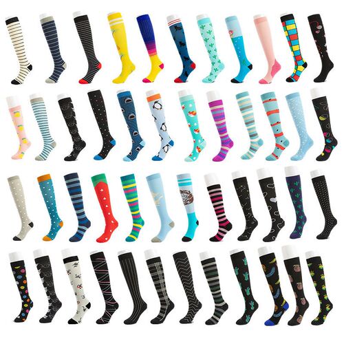 NEW Compression Stockings Unisex Funny Socks for Edema Diabe