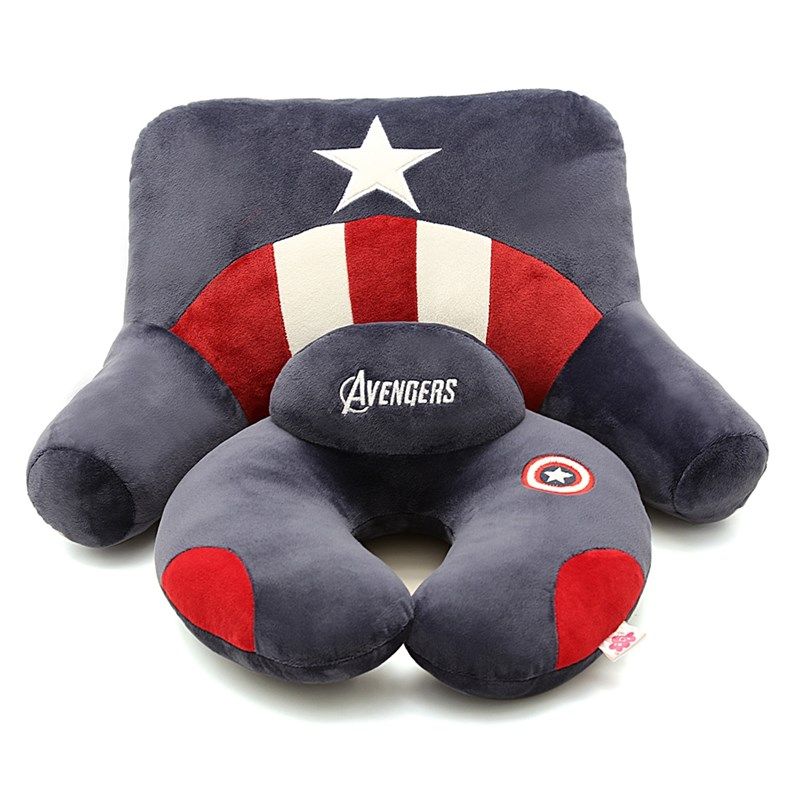 复仇者联盟卡通u型枕头腰枕护颈椎靠枕旅行办公室午睡枕装,床上用品,U型枕/便携枕,淘宝优惠券,粉丝福利购,淘宝优惠卷
