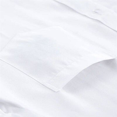 Mens Classic Long Sleeve Solid/striped Basic Dress Shirts S