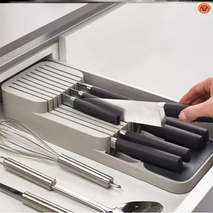 Kitchen Cutlery Drawer Organizer Drying Cutlery Tray Spoon