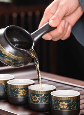 2023 new Chinese Kung Fu Tea Set glass Portable Teapot Set