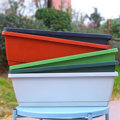 Vegetable pots flower Plant rectangular large planting box