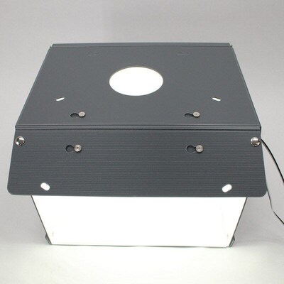 SANOTO  2 panels LED mini photography table top light box fo