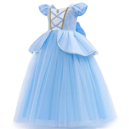 Princess Fancy Cinderella Dress Up Halloween Costume Pumpkin