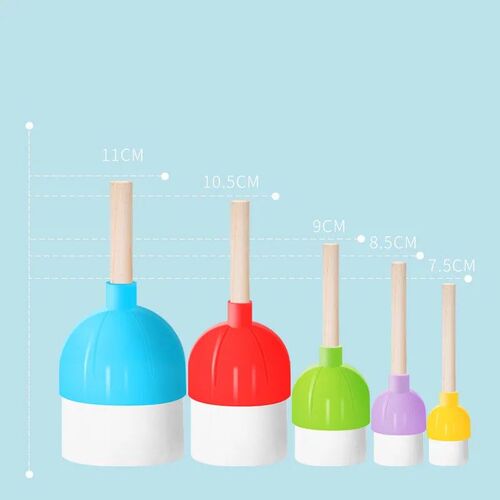 Kids Drawing Toys Kits DIY Sponge Painting Brush Sponge Stam