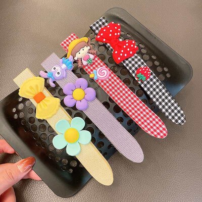 Childrens Broken Hair Band Girls Bow Cartoon Princess Flow