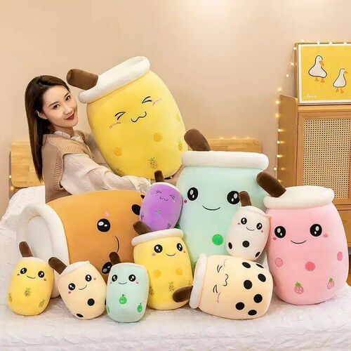 Cute Stuffed Boba Plush Bubble Tea Real-life Bubo Food Milk