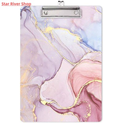 Glitter Acrylic Office Folder Board Student Supplies Meeting