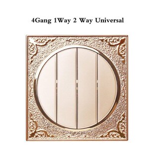 Continental carved 86 wall hotel home power round switch soc