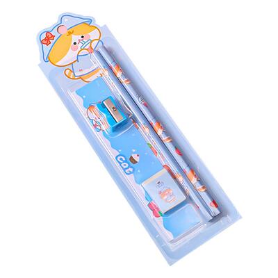 pencil set student learning stationery back school gift