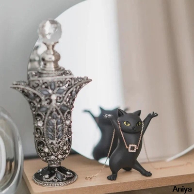 5pcs Set Funny Cat Pen Holder Toy Hold Everything Cat Earpho