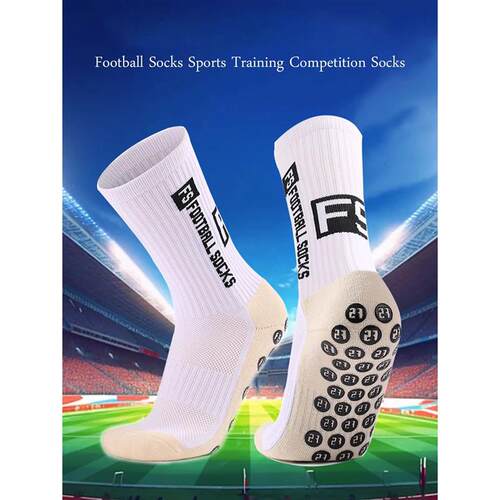 Grip Soccer Socks Anti Slip Non Slip Mens Athletic Socks fo
