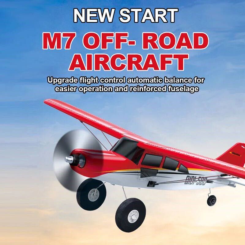 Qidi560 RC Plane Moore M7 Off-road 4CH Remote Control Airpla - 实物图