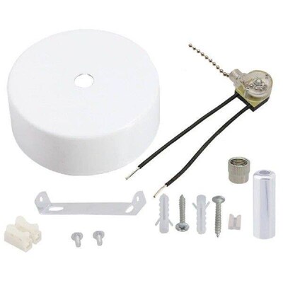 Efficient Bathroom Lighting Control Stylish Chrome Pull