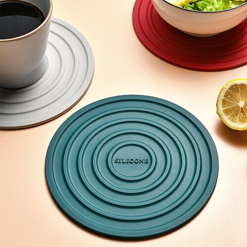 Round Thickened Heat Insulation Mat AntiSlip HighTemperature