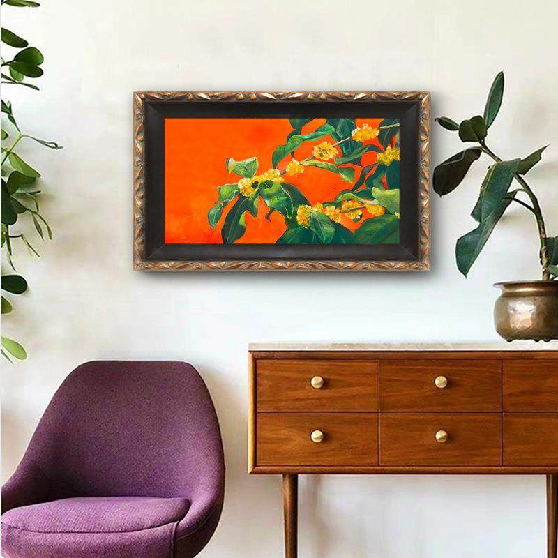 创意色彩花卉欧式小众轻奢客厅装饰画美式德加舞蹈课餐厅挂画A272