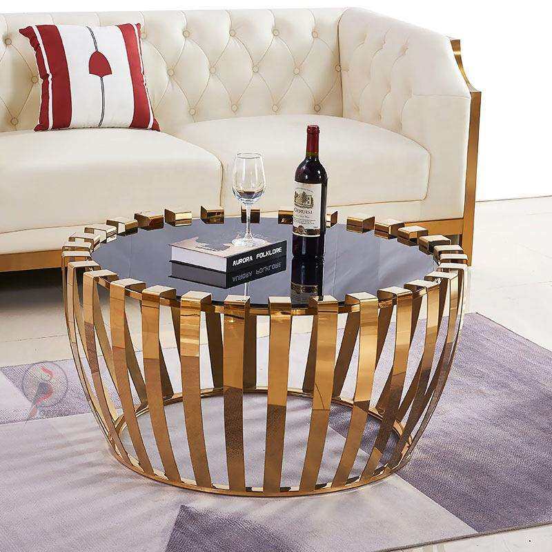 欧式客厅圆形茶几i不锈钢大理石整装简约金属咖啡桌创意角几边几,鲜花速递/花卉仿真/绿植园艺,割草机/草坪机,淘宝优惠券,粉丝福利购,淘宝优惠卷