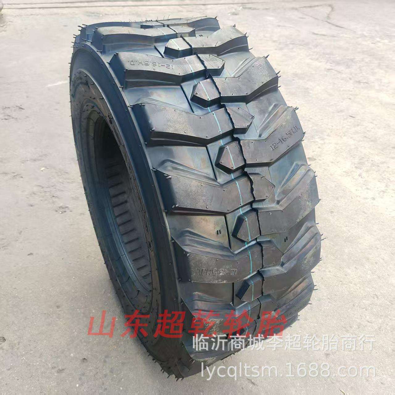 甲字轮胎12-16.5滑移机装载机山猫车轮胎12-165工程胎
