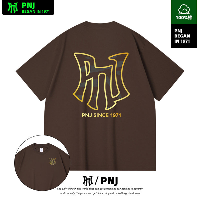 潮牌字母渐变线条纯棉美式正肩短袖t恤女休闲新款设计感小众半袖,男装,T恤,淘宝优惠券,粉丝福利购,淘宝优惠卷