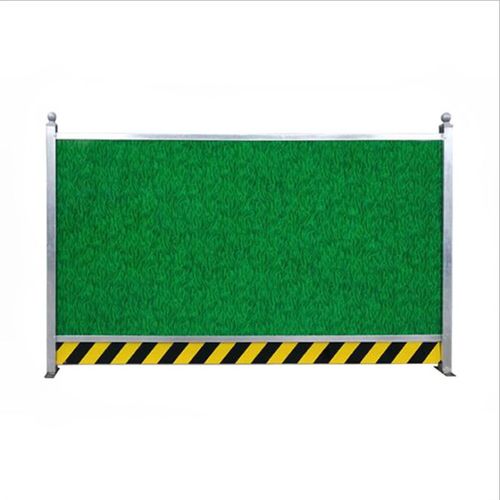 彩钢泡沫夹芯板围挡建筑工地铁皮瓦围蔽地铁道路施工小草围墙