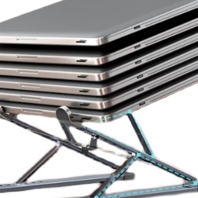 适用Macbook Laptop Stand Notebook Metal Holder可升降金属支架