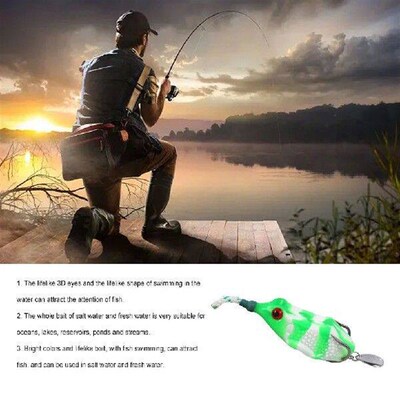 Fishing Lures Soft Silicone Bait Eye-catching Vivid Tackle