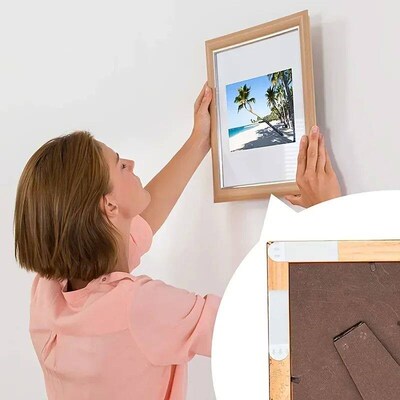 12 Pairs Double-sided Adhesive Strip Non-destructive Hanging
