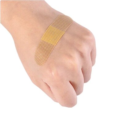 100Pcs Waterproof Band-Aids Adhesive Bandages First Aid Medi