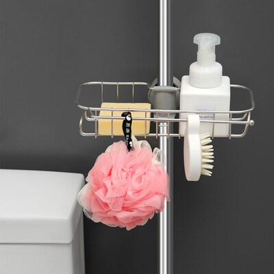 Kitchen Faucet Holder Soap Drainer Shelf Basket Organizer