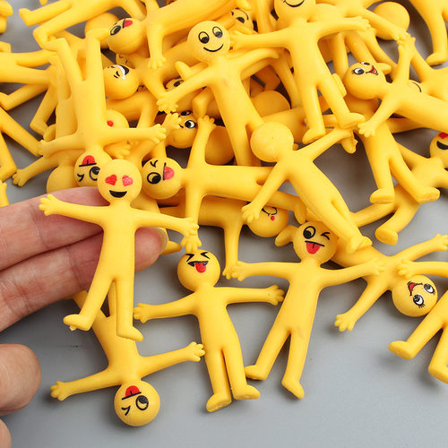 20Pcs Funny Smiley Yellow Man Children Toys Wedding Gifts Fo