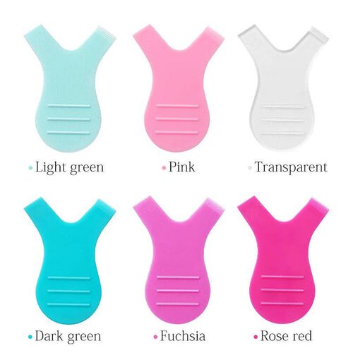 5Pair Y Shaped Eyelash Curlers Curl Silicone Pads Eyelash Li