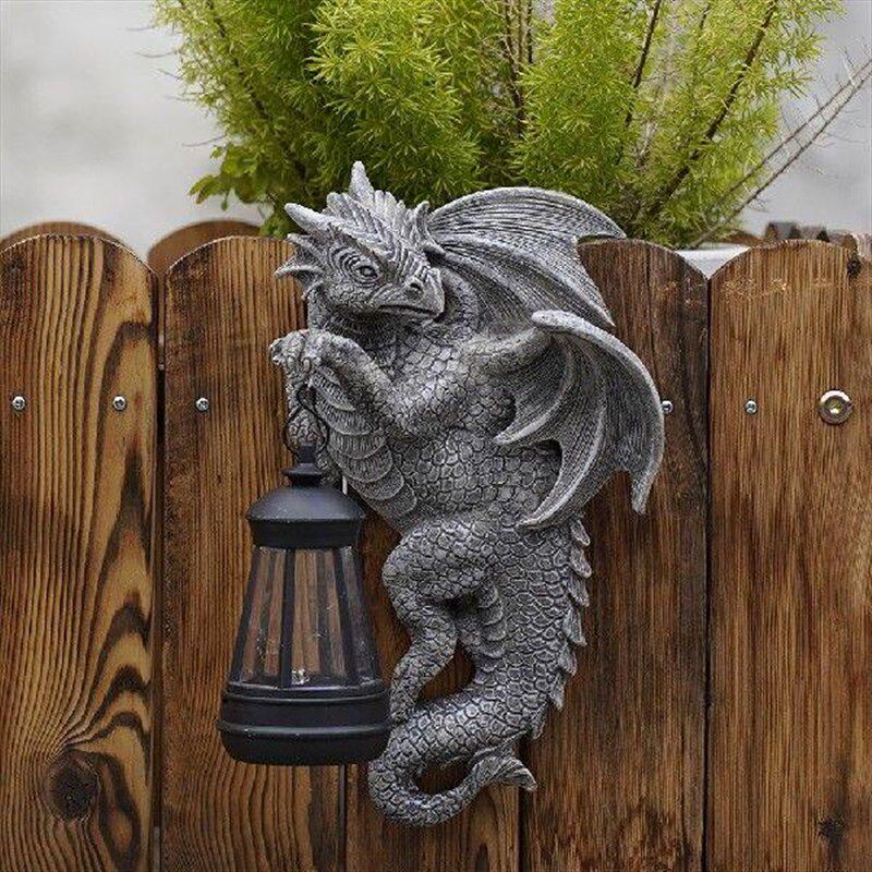 Flying Dragon Statue Light Decorative Statue Light图片
