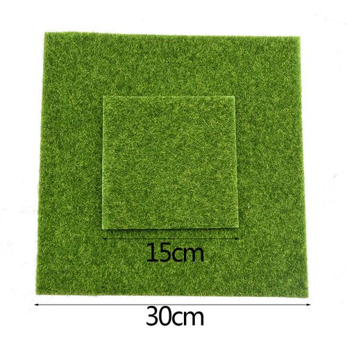 1pcs 15/30cm Green Turf Grass Fake Grass Carpet Artificial L