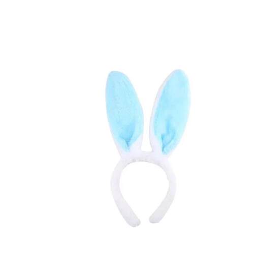 Cute Plush Bunny Ears Hair Bands Soft Rabbite Ears Easter Ad