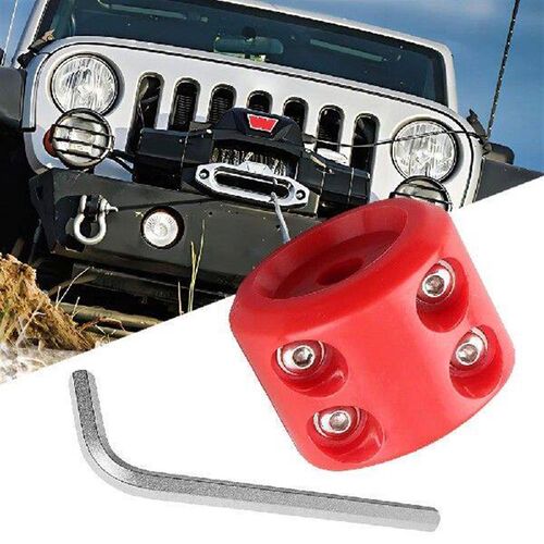 Winch Mount Stop Protects Towing Hook Cable Protector