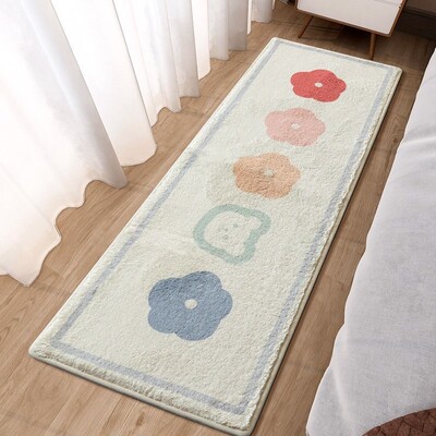 Carpets Plush carpet bedroom rug bedside blanket floor mat