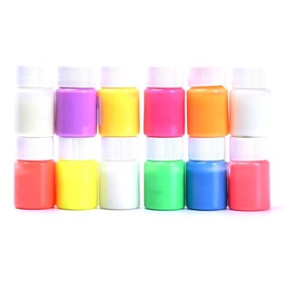 Face 1pc Paint Glow Colors Painting The Dark Body