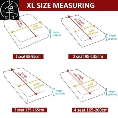 Plain Color Stretch Sofa Seat Cushion Cover Sofa Covers for