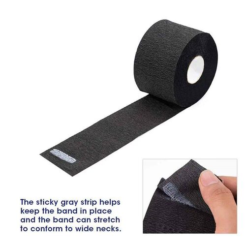 100PCS Disposable 1 Roll Hair Cutting Accessory Neck Paper A